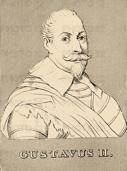 'Gustavus II',  (1594-1632), 1830. Creator: Unknown.