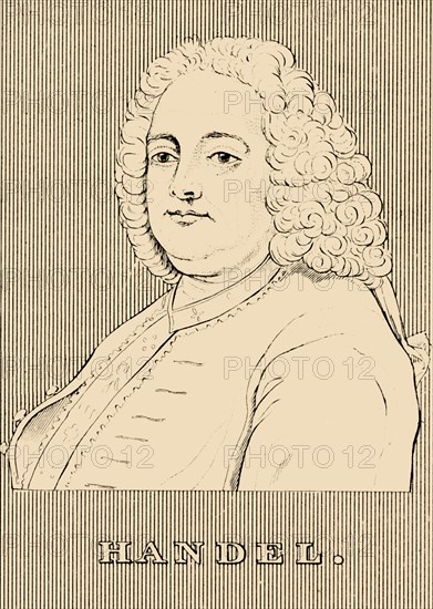 'Handel', (1685-1759), 1830. Creator: Unknown.