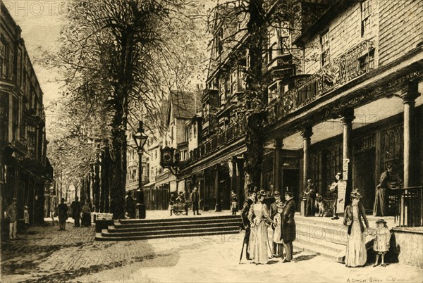 The Pantiles, Tunbridge Wells', 1898. Creator: Unknown.