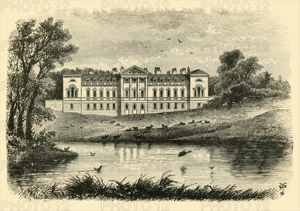 'Woburn Abbey - The West Front', 1898. Creator: Unknown.