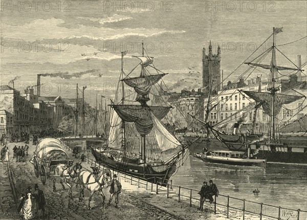 'Bristol, from St. Augustine's Quay', 1898. Creator: Unknown.