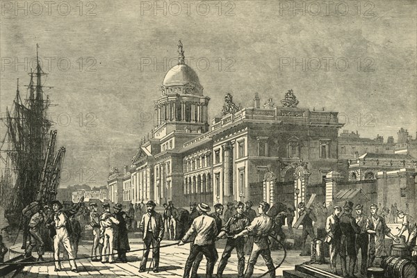 'The Custom House, Dublin', 1898. Creator: Unknown.