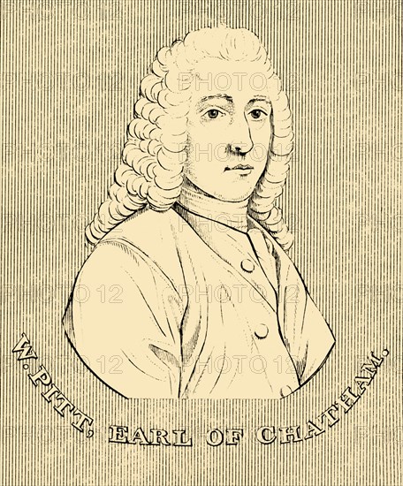 'W. Pitt, Earl of Chatham', (1708-1778), 1830. Creator: Unknown.