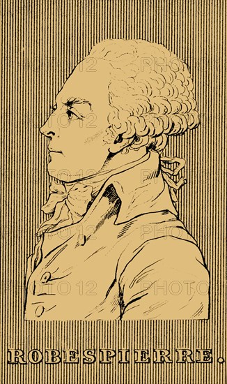 'Ropespierre', (1758-1794), 1830. Creator: Unknown.