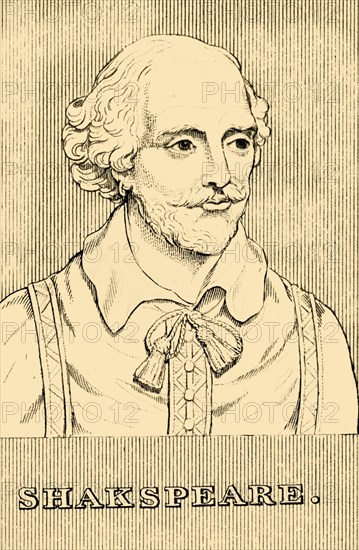 'Shakspeare', (1564-1616), 1830. Creator: Unknown.