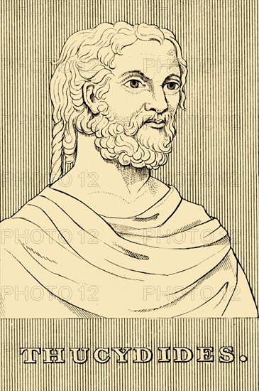 'Thucydides', (c460-400 BC), 1830. Creator: Unknown.