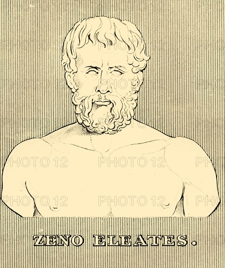 'Zeno Eleates', (c495-430 BC), 1830. Creator: Unknown.