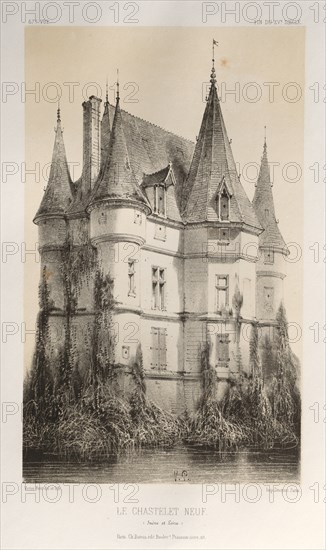 ... Pl. 67, Le Chastenet-Neuf Saône et Loire), 1860. Creator: Victor Petit (French, 1817-1874).