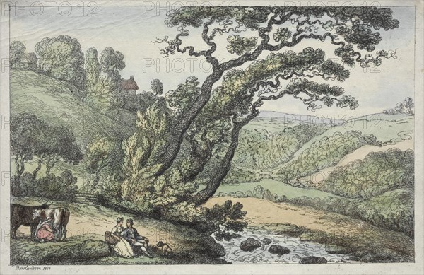 A Cornish View, 1810. Creator: Thomas Rowlandson (British, 1756-1827).