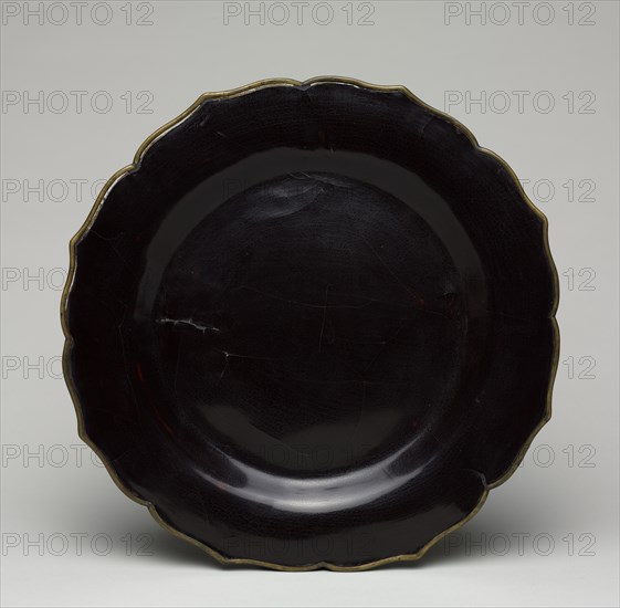 Foliate Dish, 1200s-1300s. Creator: Unknown.