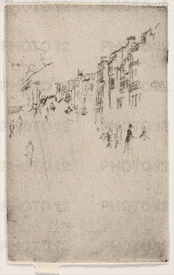A Fragment of Piccadilly. Creator: James McNeill Whistler (American, 1834-1903).