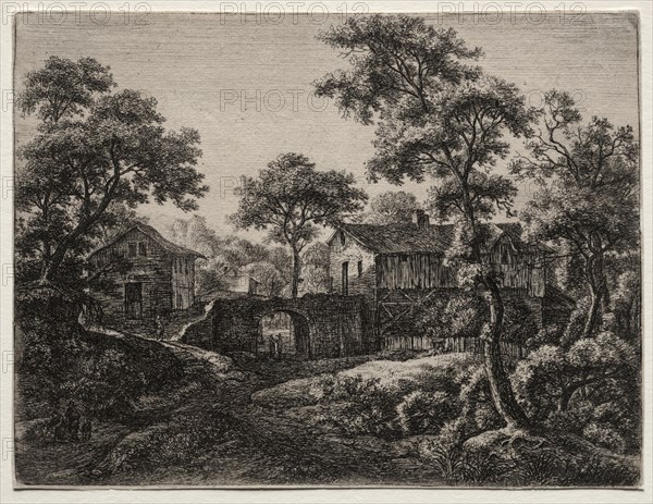 A Gateway. Creator: Anthonie Waterloo (Dutch, 1609/10-1690).