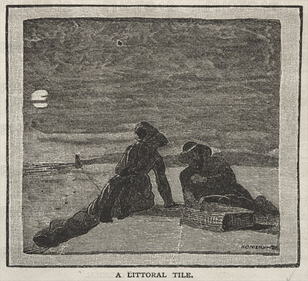 A Littoral Life, 1879. Creator: Winslow Homer (American, 1836-1910).