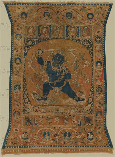 Achala, King of the Wrathful Ones (previously identified as Vighnantaka), early 1200s. Creator: Unknown.