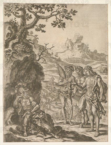 Aeneid, 1658. Creator: Pierre Lombart (French, 1612-1682).