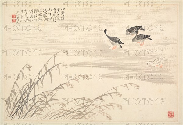 Album of Calligraphy and Paintings, 18th Century. Creator: Bian Shoumin (Chinese, 1684-1752).
