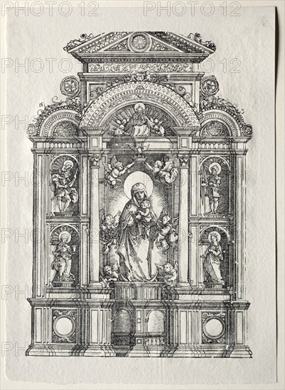 Altar mit der Schönen Maria von Regensburg, 1520. Creator: Albrecht Altdorfer (German, c. 1480-1538).