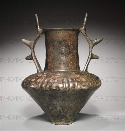 Amphora with Spiked Handles, 700-675 BC. Creator: Unknown.