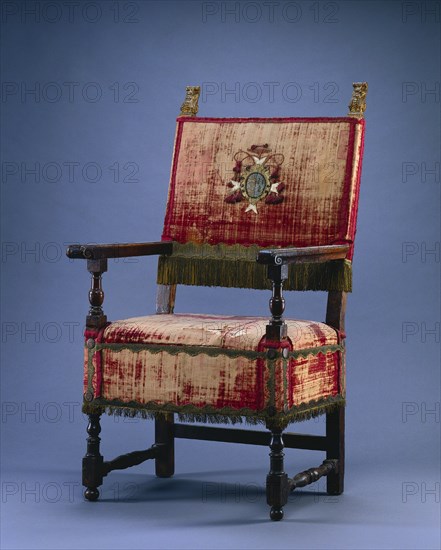 Armchair, 1600s. Creator: Unknown.