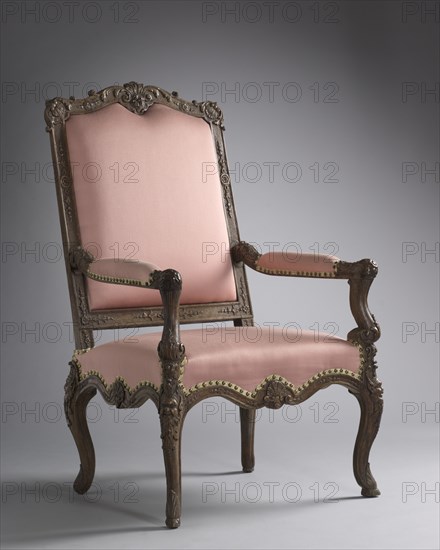 Armchair, c. 1715-1723. Creator: Unknown.