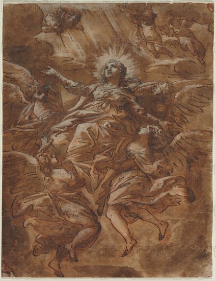 Assumption of the Virgin, 1600s. Creator: Unknown.