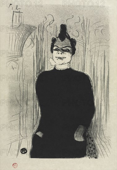 At the Gaieté Rochechouart: Nicolle, 1893. Creator: Henri de Toulouse-Lautrec (French, 1864-1901).