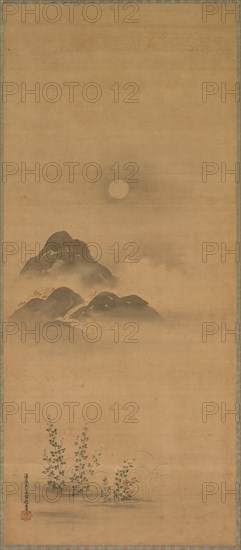 Autumn Landscape, 17th century. Creator: Yukinobu Kiyohara (Japanese, 1643-1682).
