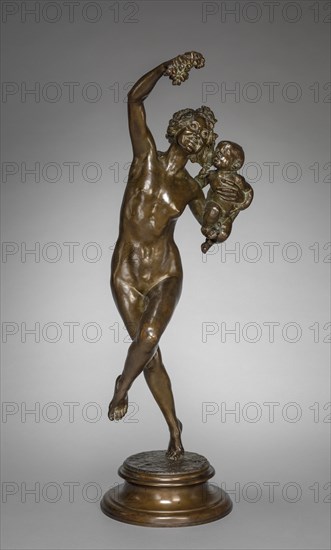 Bacchante and Infant Faun, 1894. Creator: Frederick William MacMonnies (American, 1863-1937).
