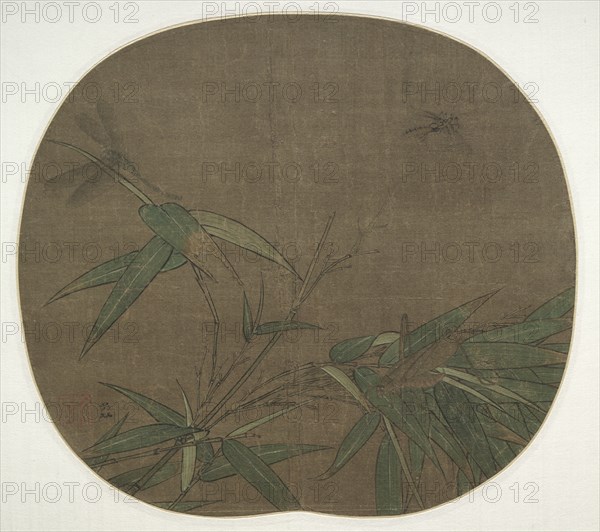Bamboo and Insects, late 1100s. Creator: Wu Bing (Chinese, active 1190-1194).