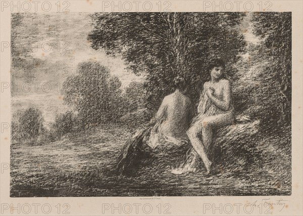 Bathers, 1881. Creator: Henri Fantin-Latour (French, 1836-1904).