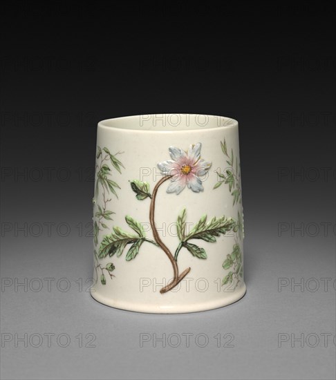 Beaker-Shaped Vessel, c. 1745. Creator: Capo di Monte Factory (Italian).