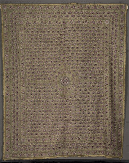 Bed Cover (?), 1800s. Creator: Unknown.