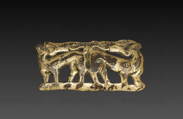 Belt Buckle with Animals, 202 BC-9. Creator: Unknown.