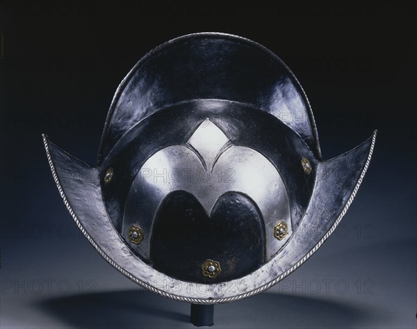 Black and White Morion (of Munich Town Guard), c. 1575-1600. Creator: Unknown.
