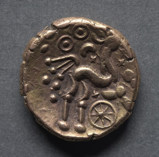 Bodvoc Stater of the Dobunni (reverse), c. 40 B.C.. Creator: Unknown.