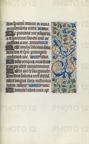 Book of Hours (Use of Rouen): fol. 135r, c. 1470. Creator: Master of the Geneva Latini (French, active Rouen, 1460-80).