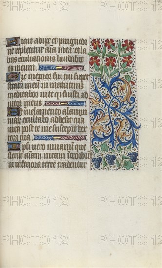Book of Hours (Use of Rouen): fol. 138r, c. 1470. Creator: Master of the Geneva Latini (French, active Rouen, 1460-80).