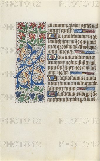 Book of Hours (Use of Rouen): fol. 138v, c. 1470. Creator: Master of the Geneva Latini (French, active Rouen, 1460-80).