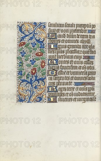 Book of Hours (Use of Rouen): fol. 141v, c. 1470. Creator: Master of the Geneva Latini (French, active Rouen, 1460-80).
