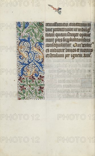 Book of Hours (Use of Rouen): fol. 96v, c. 1470. Creator: Master of the Geneva Latini (French, active Rouen, 1460-80).
