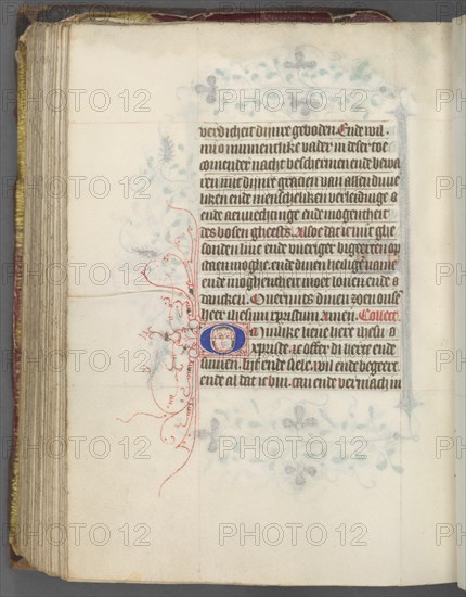 Book of Hours (Use of Utrecht): fol. 157v, Text, c. 1460-1465. Creator: Master of Gijsbrecht van Brederode (Netherlandish); Master of the Boston City of God (Netherlandish).