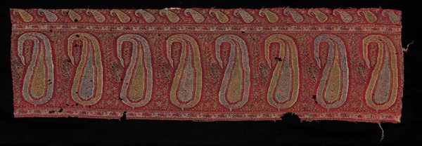 Border of a Shawl, 1800s. Creator: Unknown.