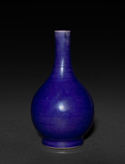 Bottle-Shaped Vase, 1736-1795. Creator: Unknown.