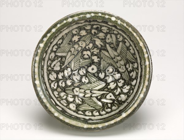 Bowl with Flying Birds, 1280-1400. Creator: Unknown.