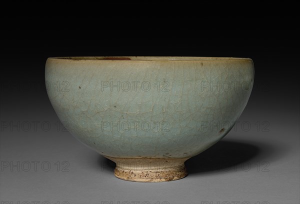 Bowl: Jun ware, 13th - 14th century. Creator: Unknown.