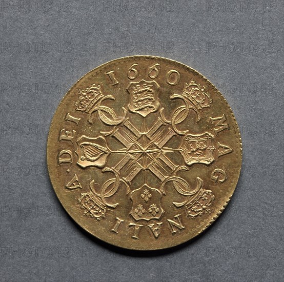 Broad [pattern] (reverse), 1660. Creator: Thomas Simon (British).