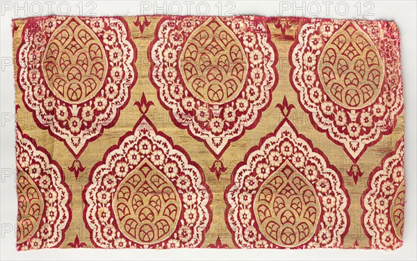 Brocade, 1600-1650. Creator: Unknown.