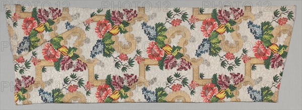 Brocaded Textile, early 1700s. Creator: Unknown.