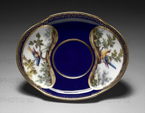 Broth Basin (Stand), 1772. Creator: Sèvres Porcelain Manufactory (French, est. 1740); François-Joseph Aloncle (French).