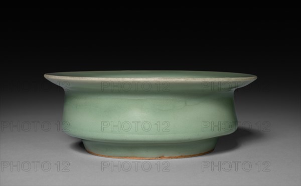 Brush Washer: Longquan Ware, 13th Century. Creator: Unknown.